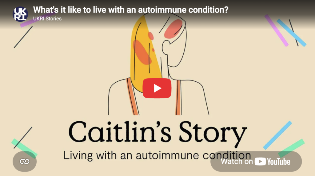 Illustration from the restorative immunology animation narrated by Caitlin